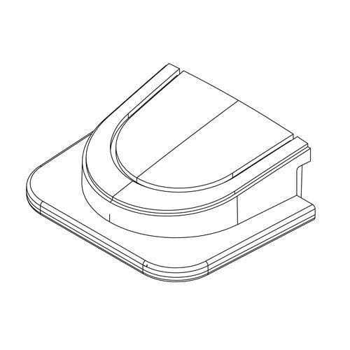 Sidewall Knockout Plug H5A/H4A Indoor Dome (pack of 5)